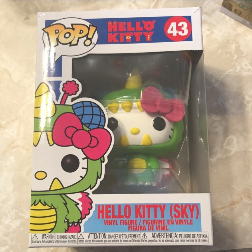 HELLO KITTY FUNKO POP #43 - KAIJU SKY MONSTER BNIB (+ bonus offer)